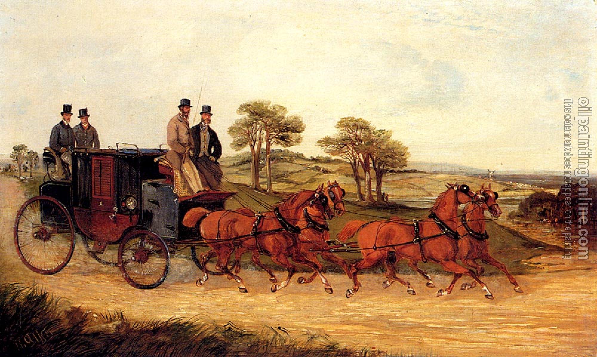 Alken, Henry - Mail Coaches on an Open Road